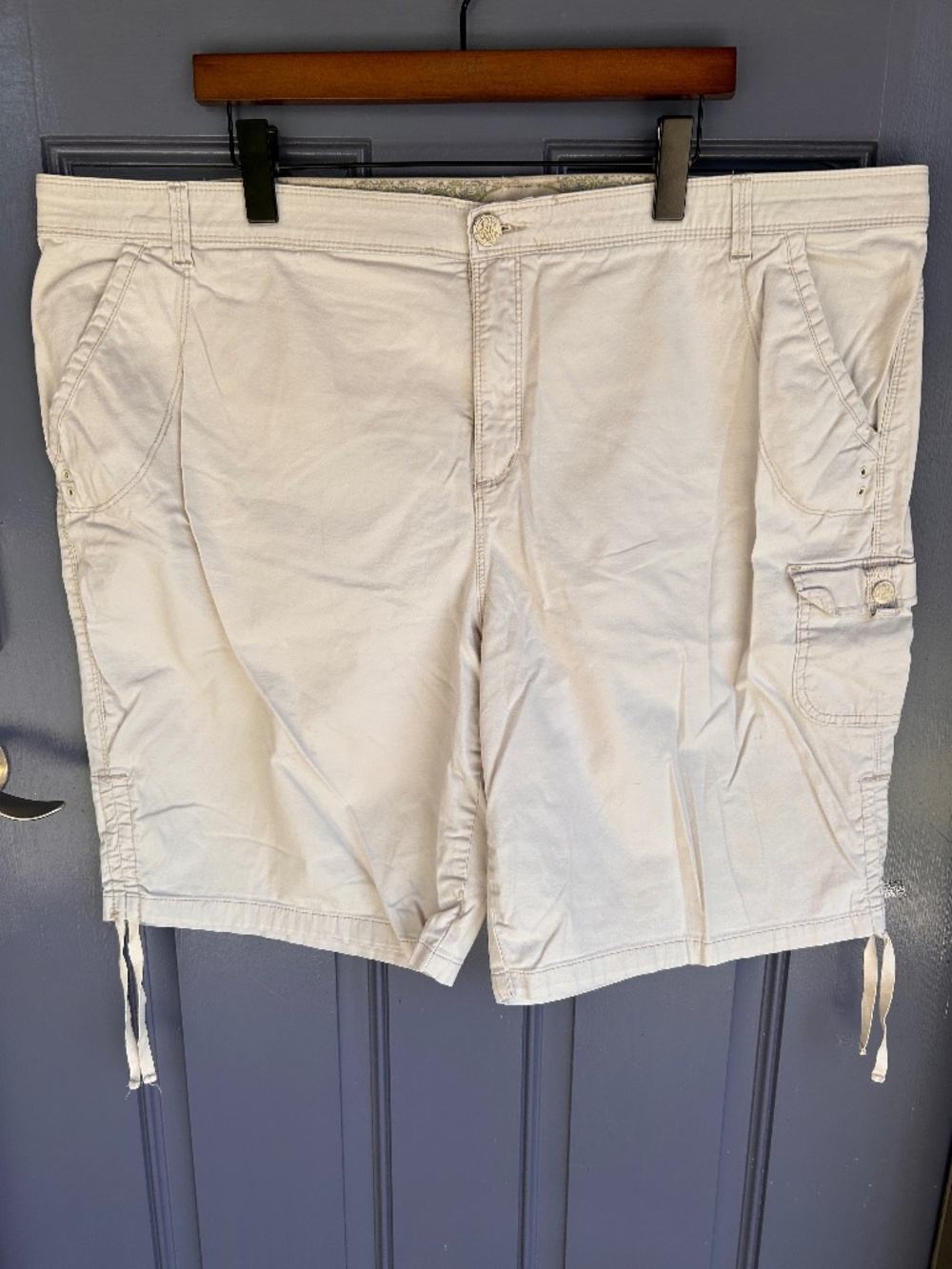 Gloria Vanderbilt Cargo Shorts, 24W